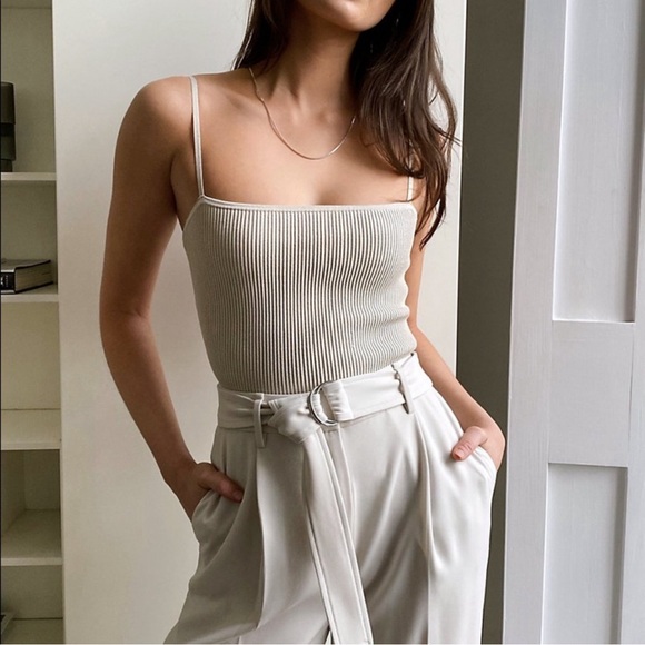 aritzia: babaton alaska sculpt knit tank - Picture 1 of 3